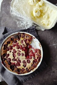 Food styling: Raspberry Clafoutis029 Copy
